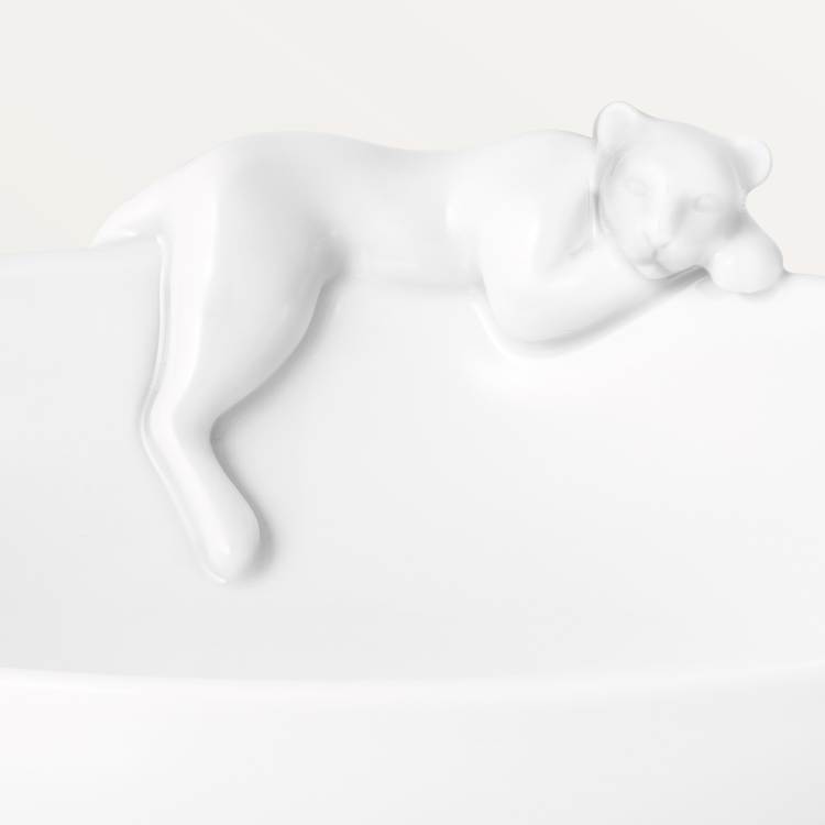 Cartier Baby猎豹餐具三件套