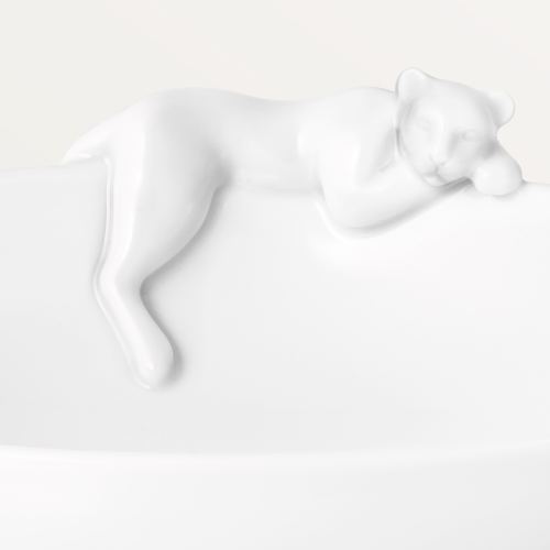 Cartier Baby猎豹餐具三件套