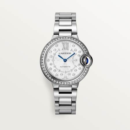 Ballon Bleu de Cartier卡地亚蓝气球腕表 33毫米 精钢 自动上链