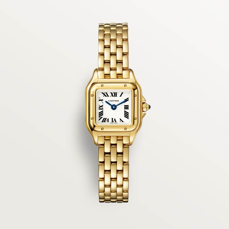 Panthère de Cartier腕表 Mini 18K黄金 石英