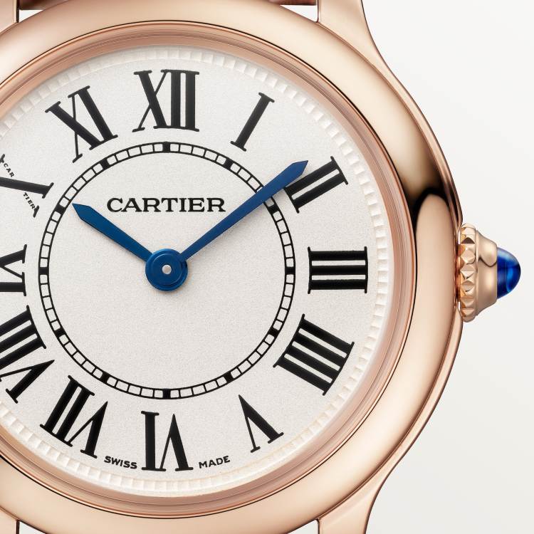 Ronde Louis Cartier腕表 29毫米 18K玫瑰金 石英
