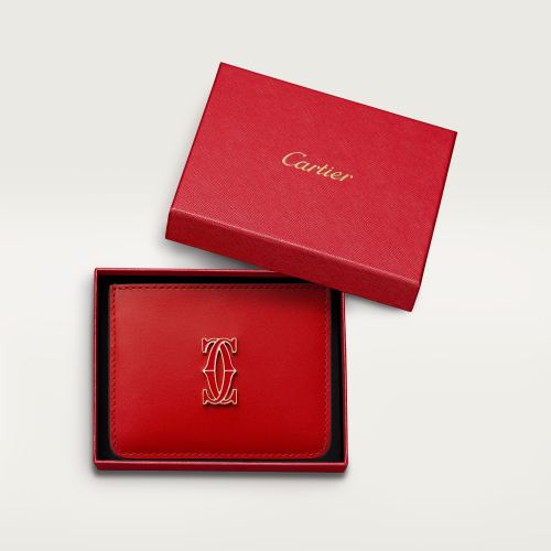 C de Cartier系列小皮具，卡片夹