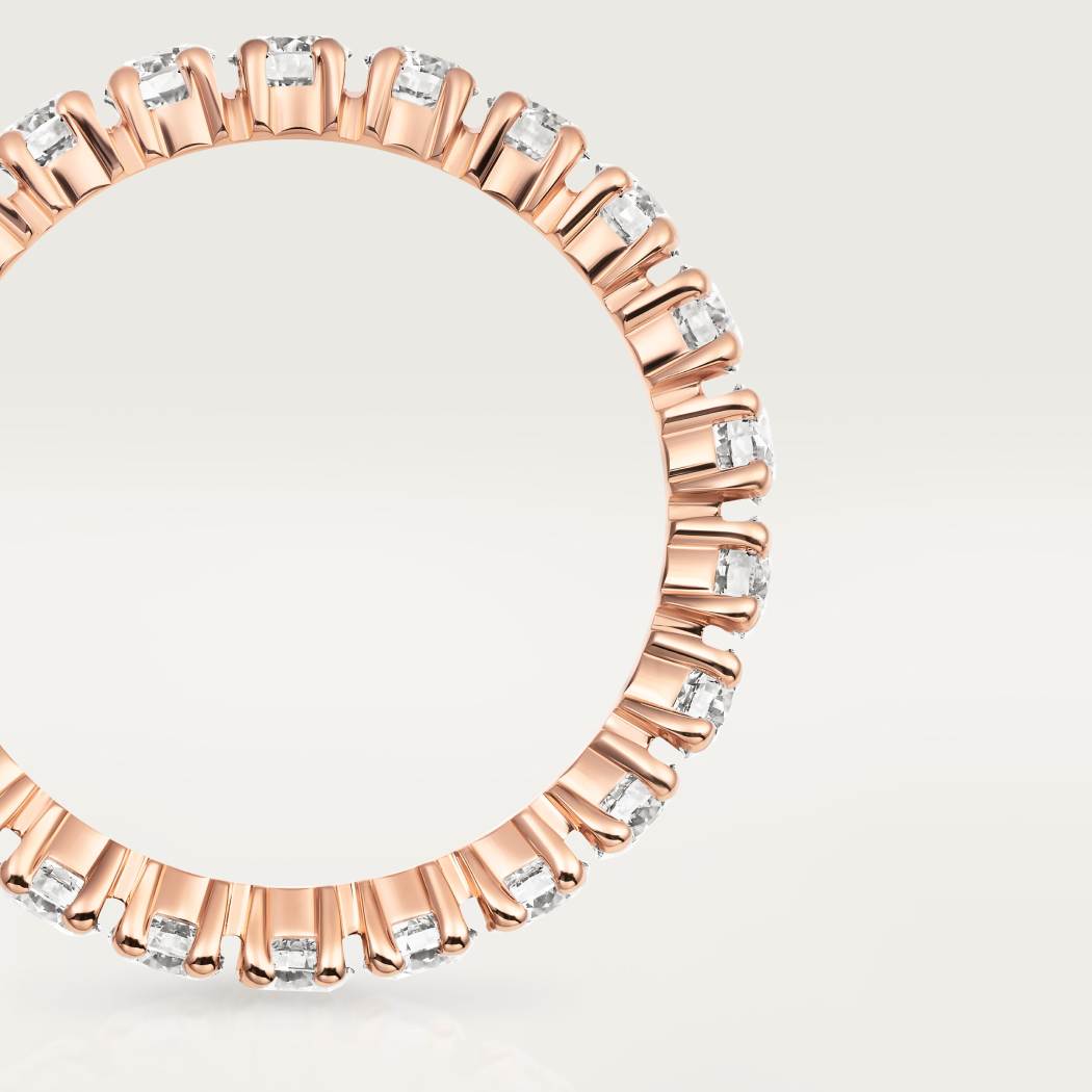Cartier Destinée结婚戒指 18K玫瑰金