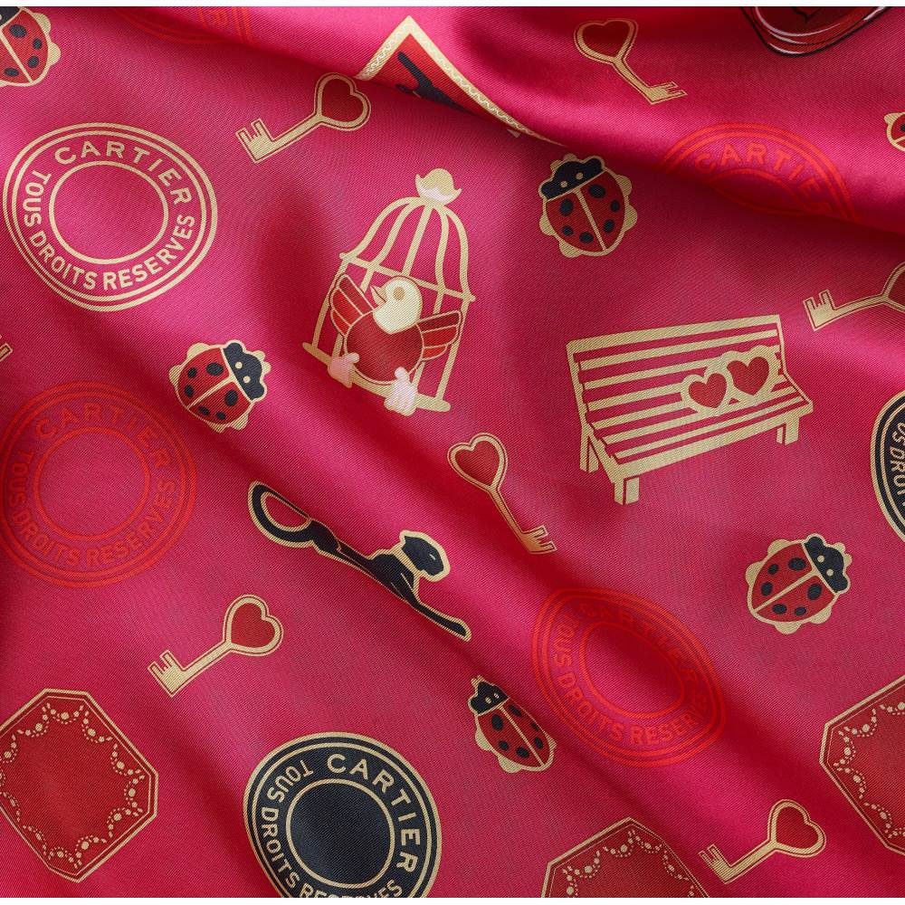 Diabolo de Cartier方巾 90