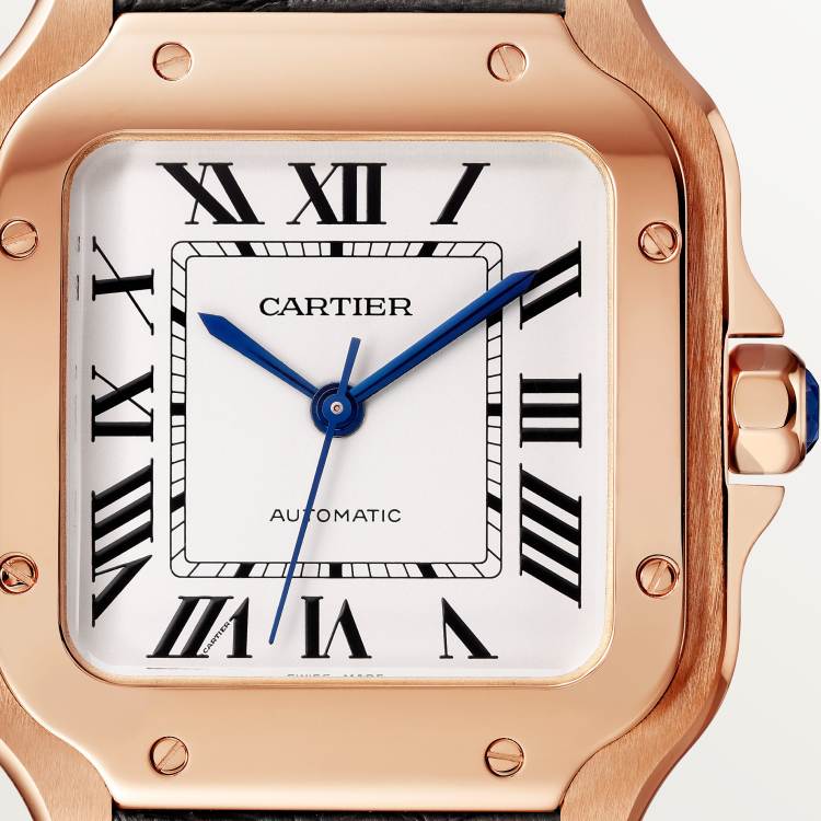Santos de Cartier腕表 中号款  自动上链