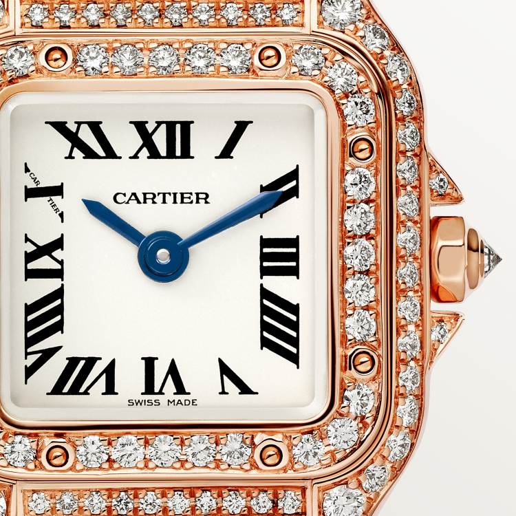 Panthère de Cartier腕表 Mini 18K玫瑰金 石英