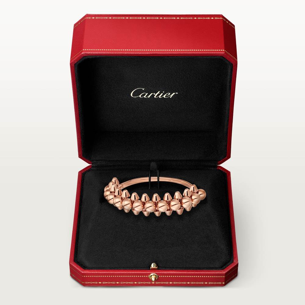 Clash de Cartier手镯，超大号款 18K玫瑰金