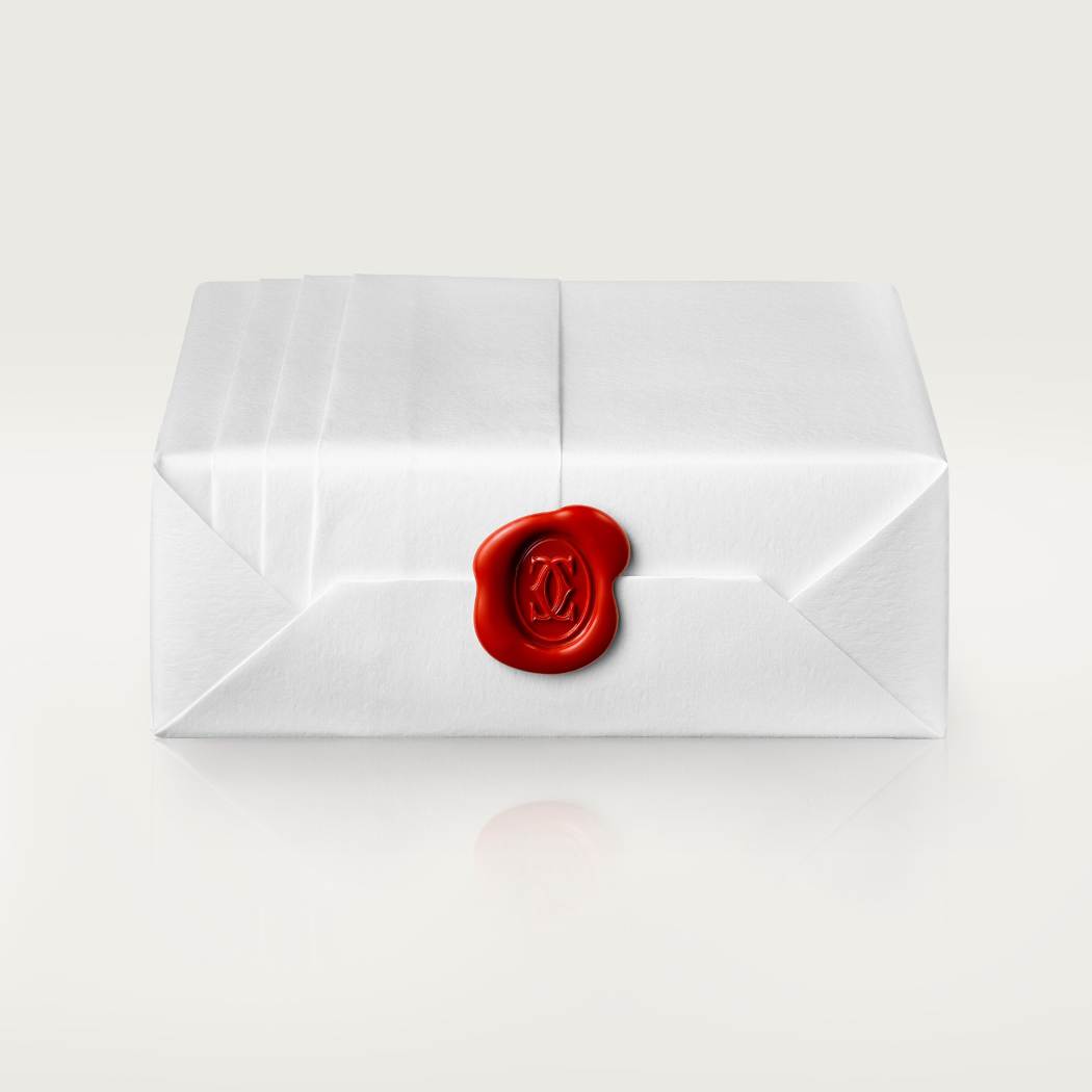Panthère de Cartier卡地亚猎豹颈圈项链，双头款，铺镶钻石 18K白金