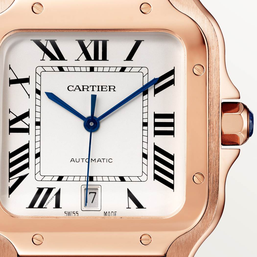Santos de Cartier腕表 大号款  自动上链