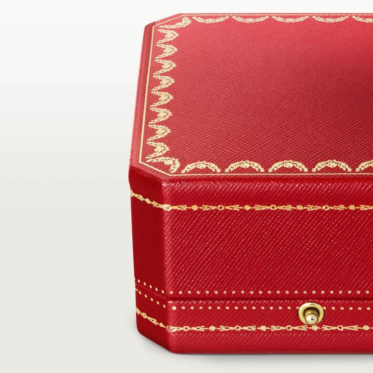 Sixième Sens par Cartier 耳环，玉髓，铺镶钻石 18K白金