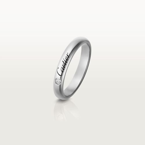 C de Cartier结婚戒指