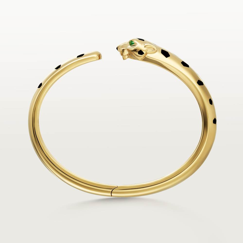 Panthère de Cartier卡地亚猎豹手镯，中号款 18K黄金
