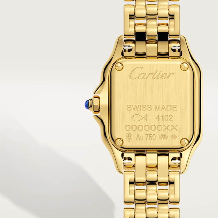 Panthère de Cartier腕表 Mini 18K黄金 石英