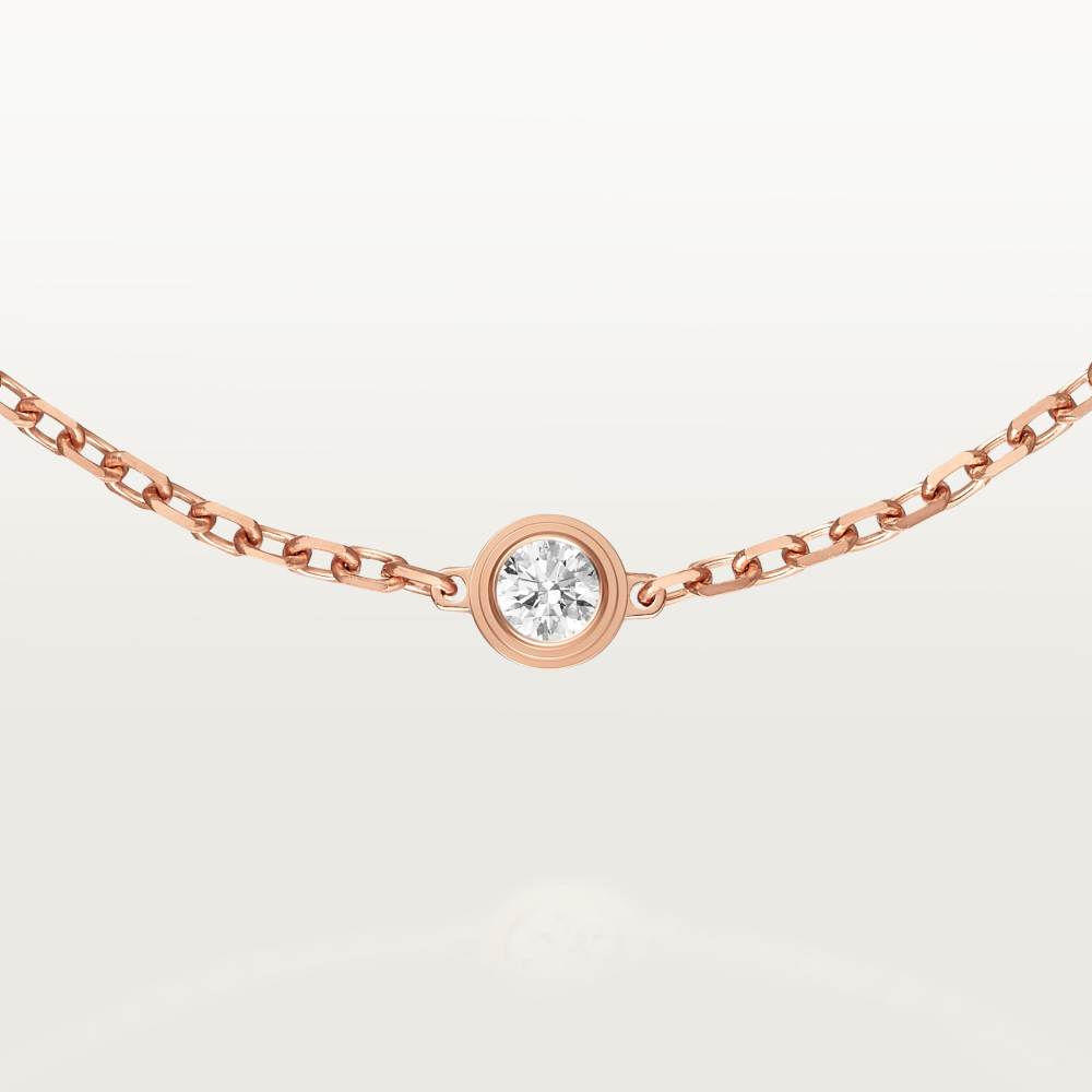 Cartier d'Amour 手链，超小号款 18K玫瑰金