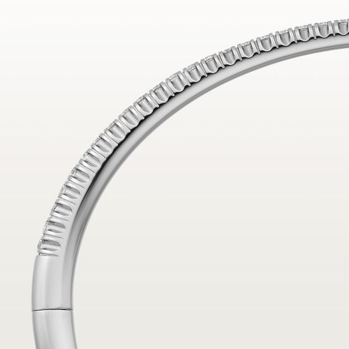 Etincelle de Cartier手镯，半铺镶钻石