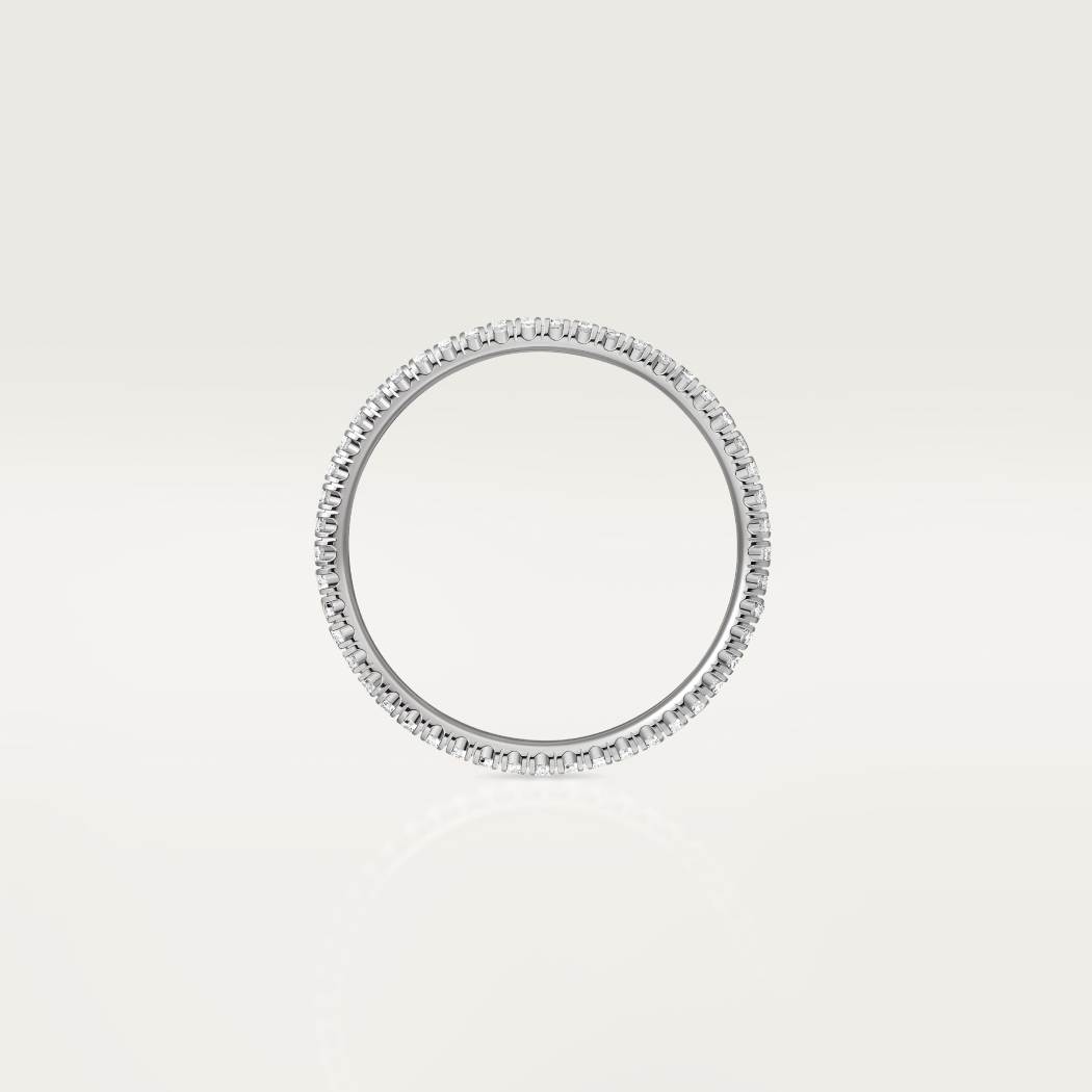 Étincelle de Cartier结婚戒指 18K白金