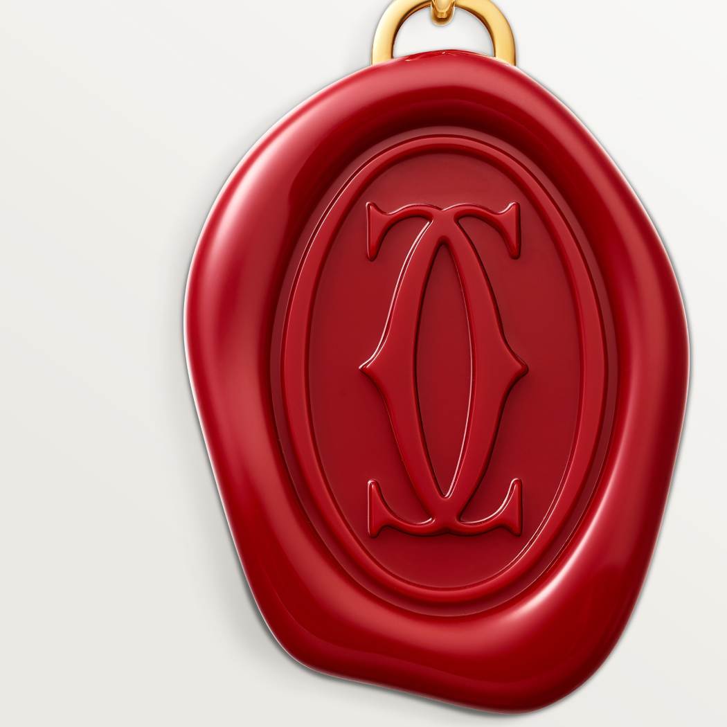 Diabolo de Cartier封蜡章装饰图案钥匙圈