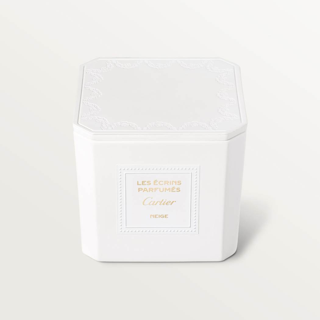 Les Écrins Parfumés Cartier卡地亚香氛蜡烛Neige晴空雪原