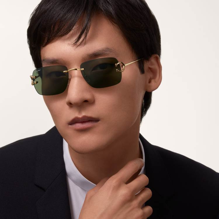 经典C字装饰太阳眼镜