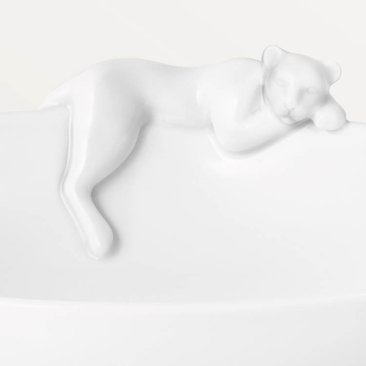 Cartier Baby猎豹餐具三件套