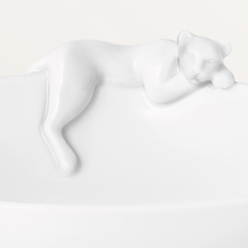 Cartier Baby猎豹餐具三件套