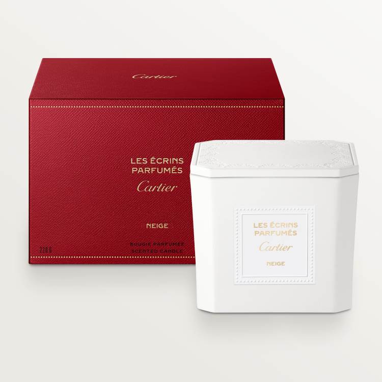 Les Écrins Parfumés Cartier卡地亚香氛蜡烛Neige晴空雪原