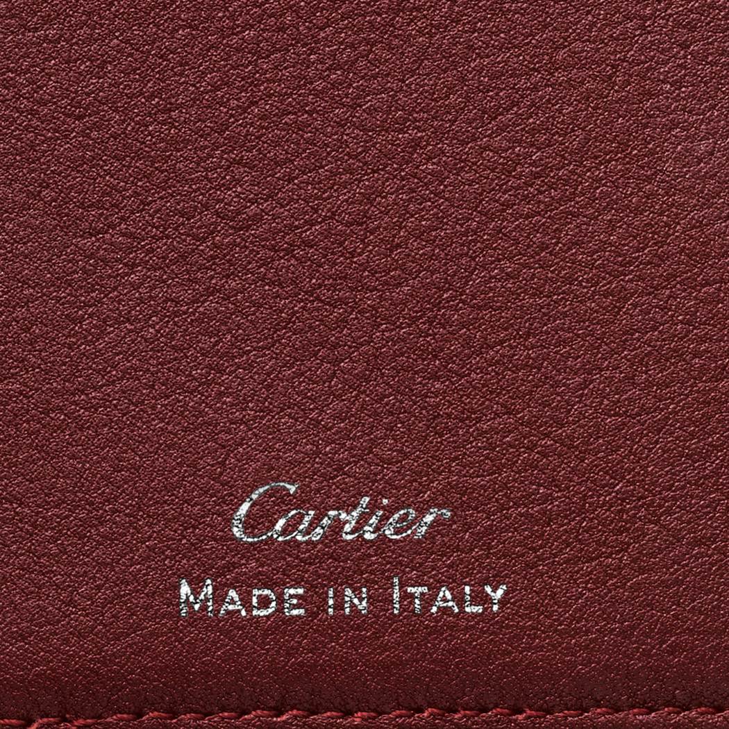Must de Cartier 4信用卡皮夹 黑色 小牛皮