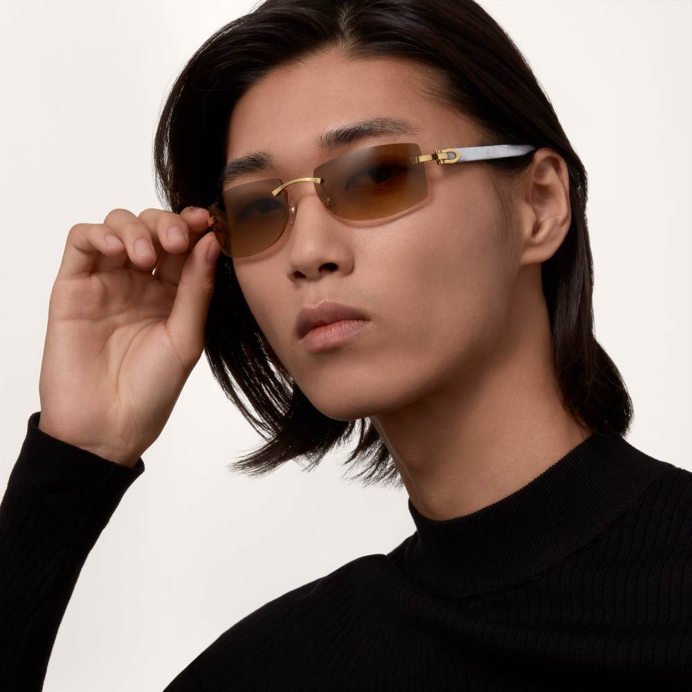 加长C字装饰太阳眼镜