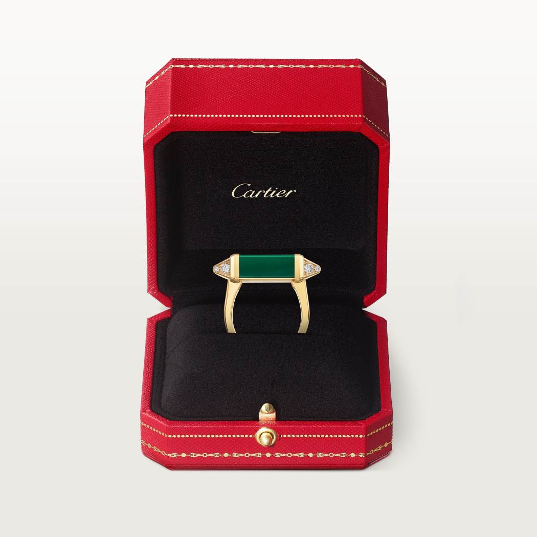 Les Berlingots de Cartier戒指 18K黄金