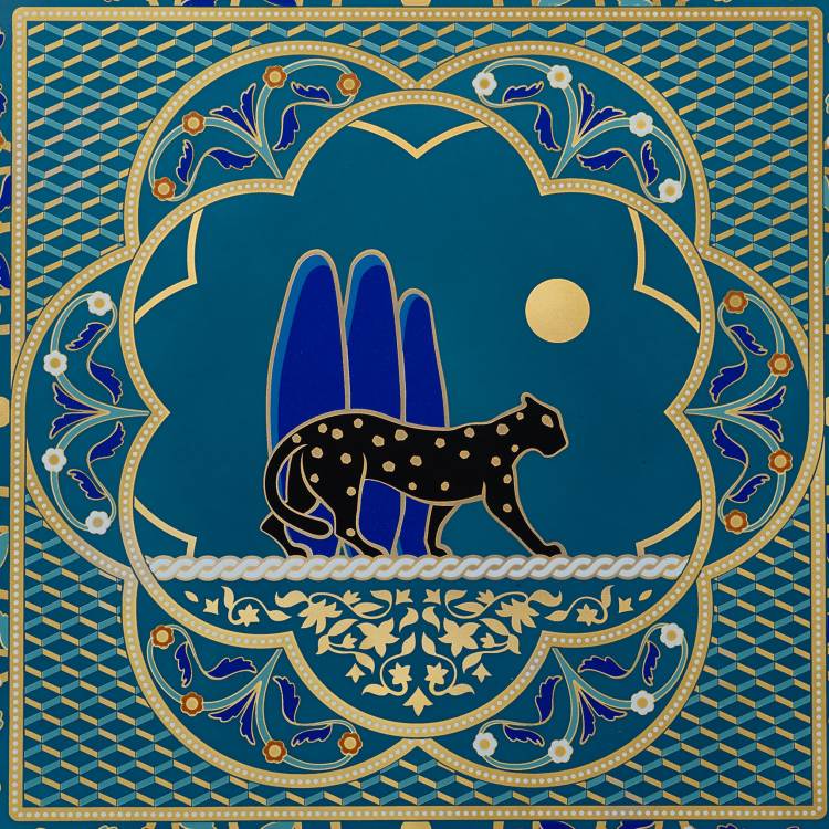 Panthère de Cartier卡地亚猎豹托盘，超大号款