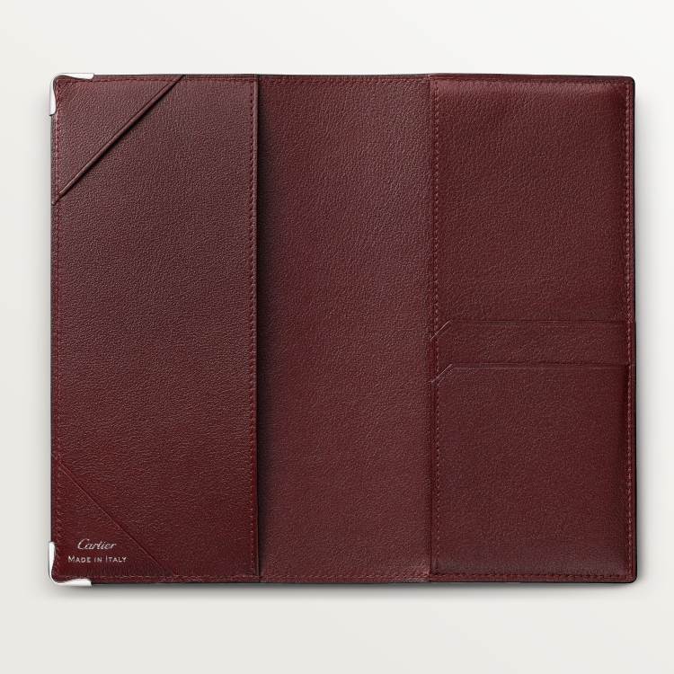 小皮具Must de Cartier大号袖珍日记本 黑色 小牛皮