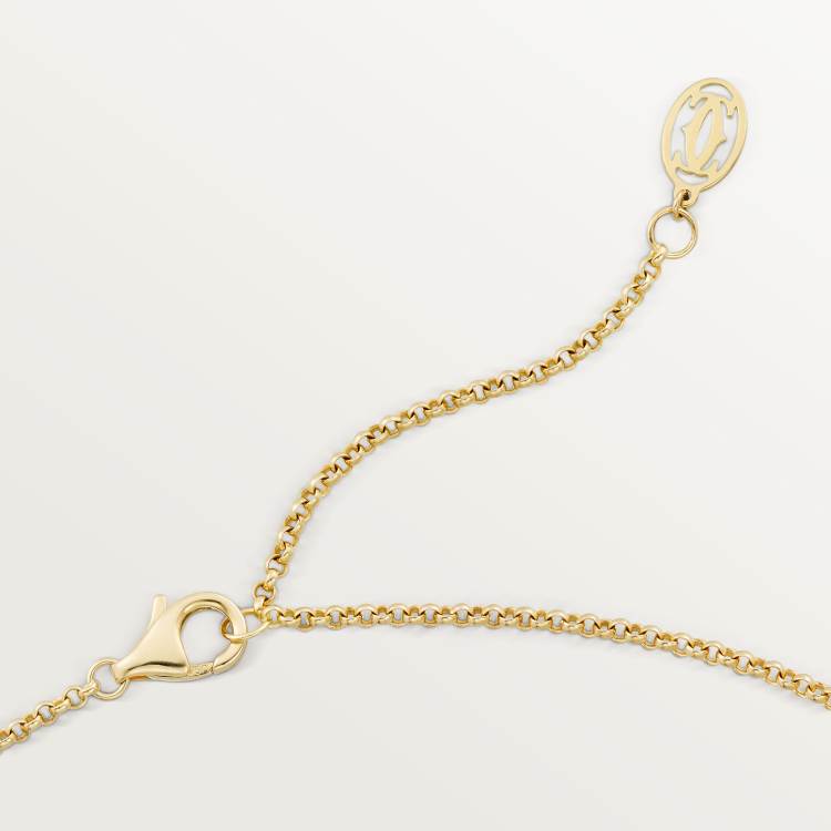 Les Berlingots de Cartier吊坠项链 18K黄金