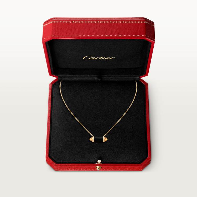 Les Berlingots de Cartier吊坠项链 18K黄金