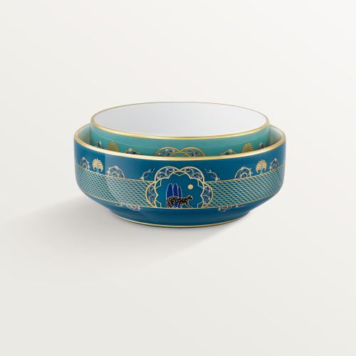 Panthère de Cartier瓷碗两件套