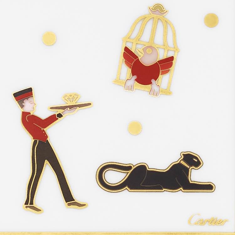 Diabolo de Cartier饰品托盘两件套，小号款