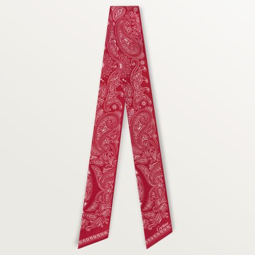 Double C Paisley Bandeau细丝巾