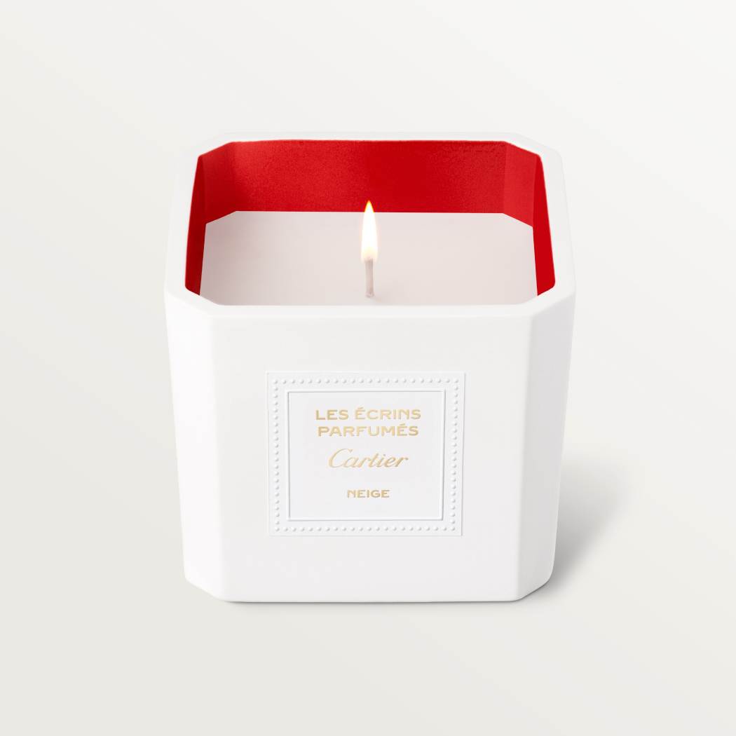 Les Écrins Parfumés Cartier卡地亚香氛蜡烛Neige晴空雪原