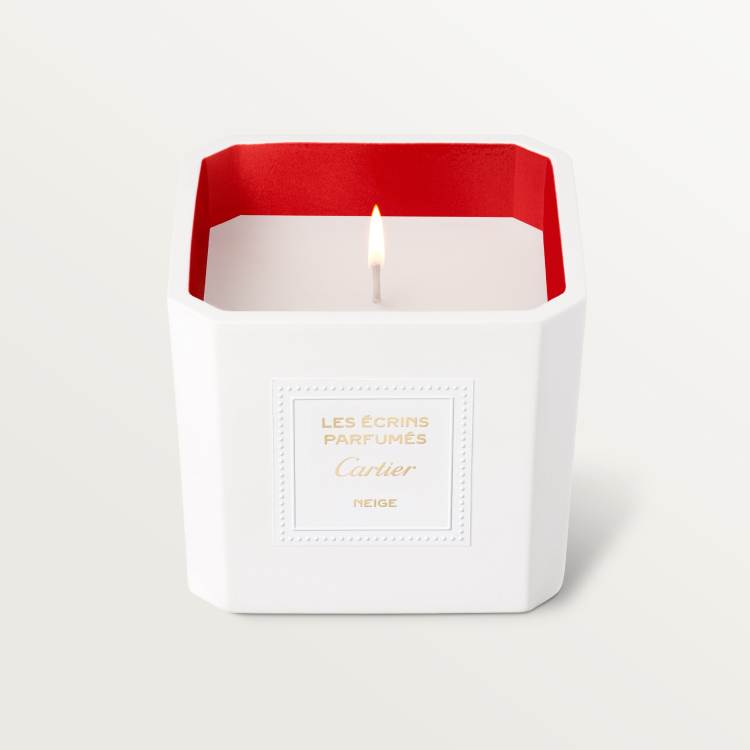 Les Écrins Parfumés Cartier卡地亚香氛蜡烛Neige晴空雪原