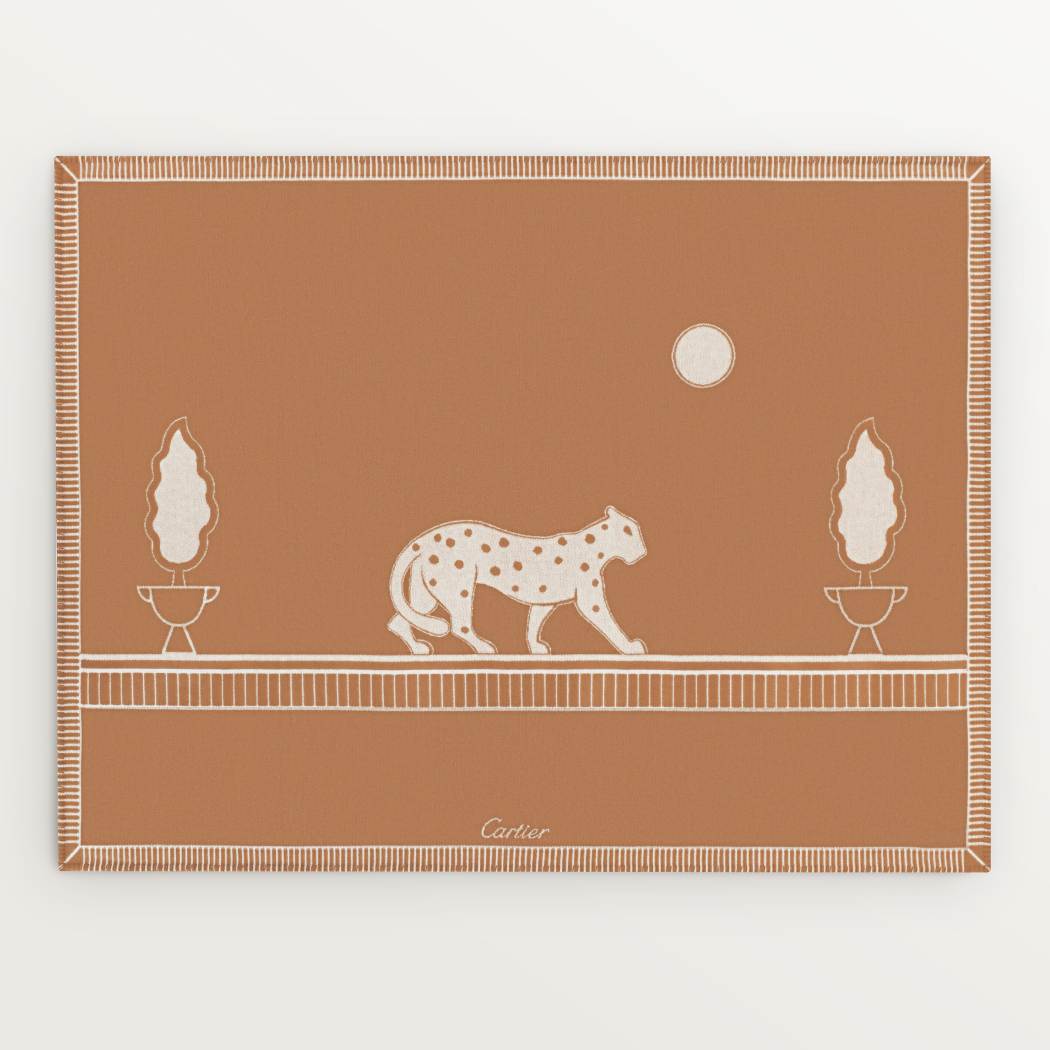 Panthère de Cartier卡地亚猎豹毛毯