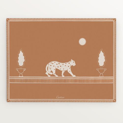 Panthère de Cartier卡地亚猎豹毛毯