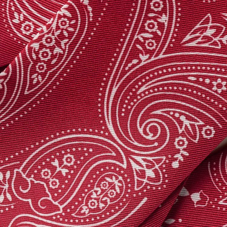 Double C Paisley Bandeau细丝巾