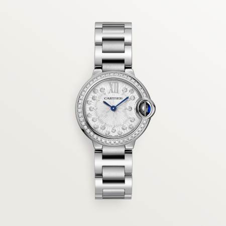 Ballon Bleu de Cartier卡地亚蓝气球腕表 28毫米 精钢 石英