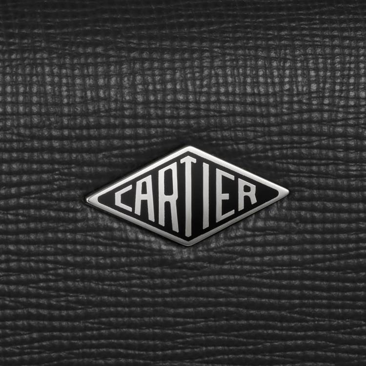 Cartier Losange肩背包 黑色 小牛皮