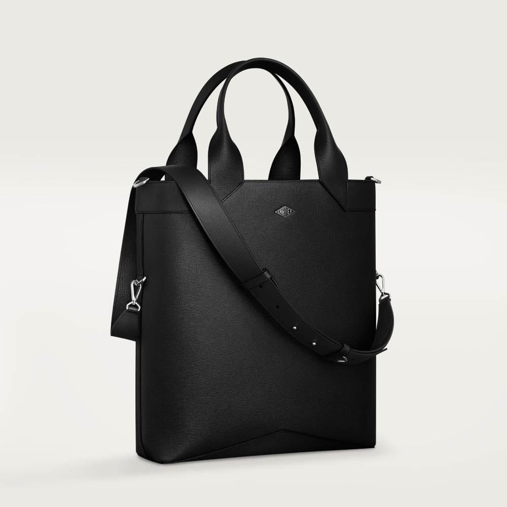 Cartier Losange小号款托特手袋 黑色 小牛皮