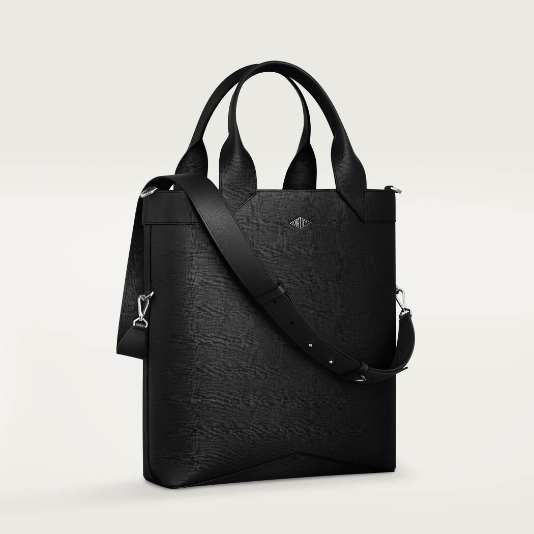 Cartier Losange小号款托特手袋 黑色 小牛皮