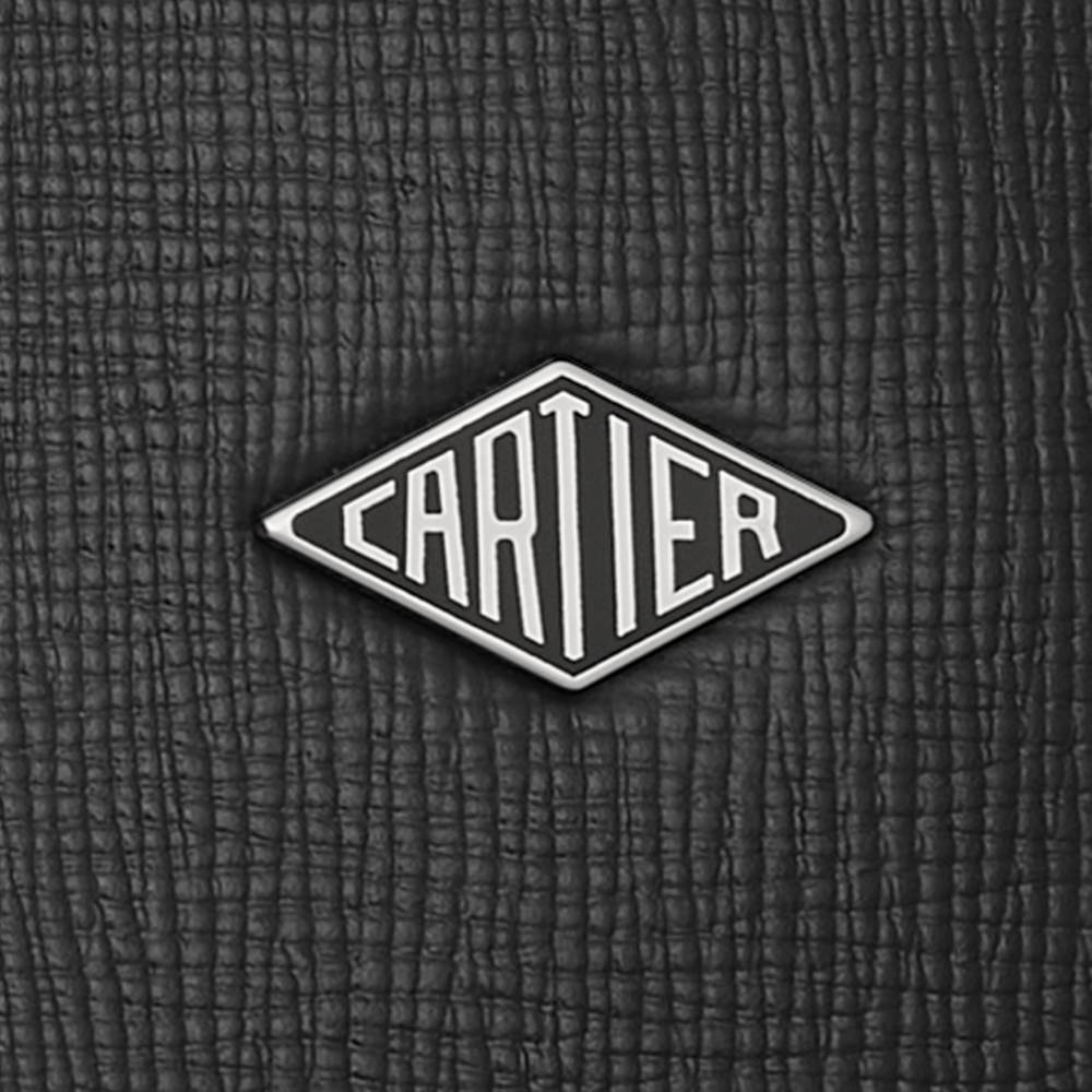 Cartier Losange公文包 黑色 小牛皮