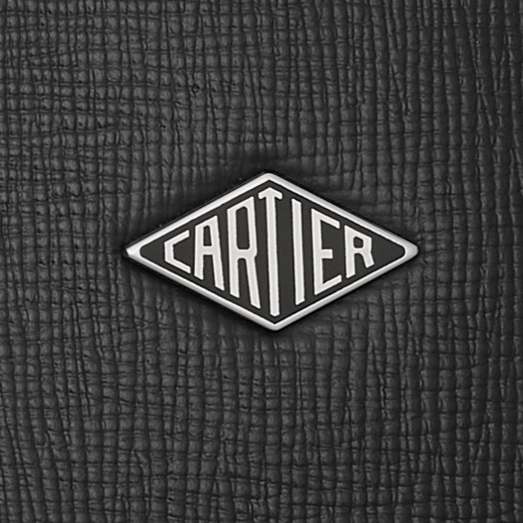 Cartier Losange公文包 黑色 小牛皮