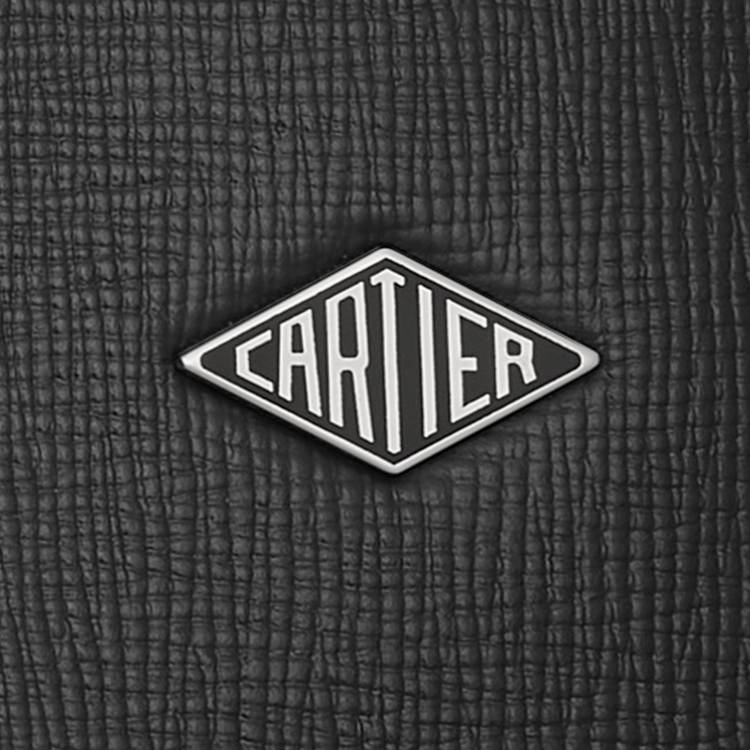 Cartier Losange公文包 黑色 小牛皮