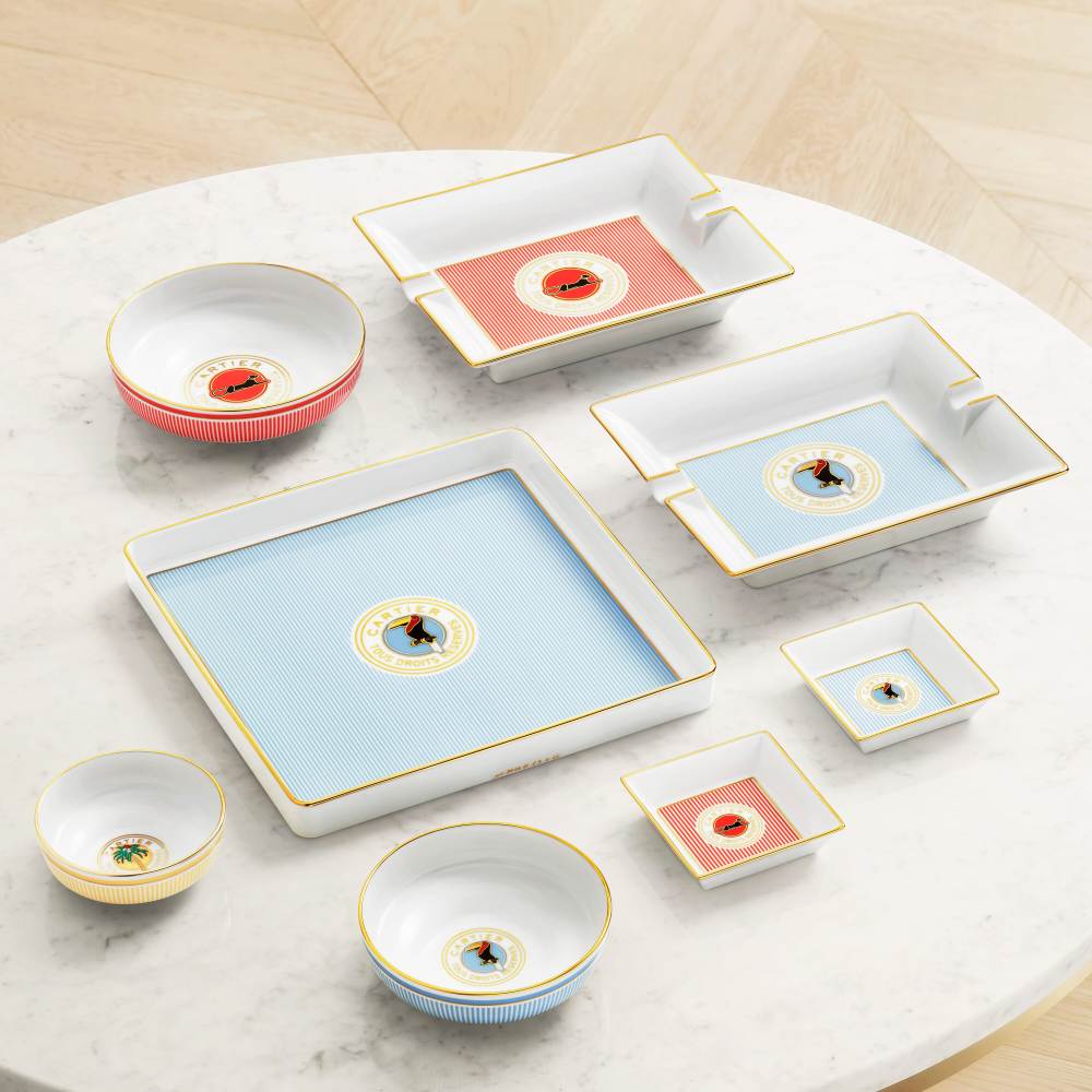 Cartier Characters饰品托盘两件套，小号款