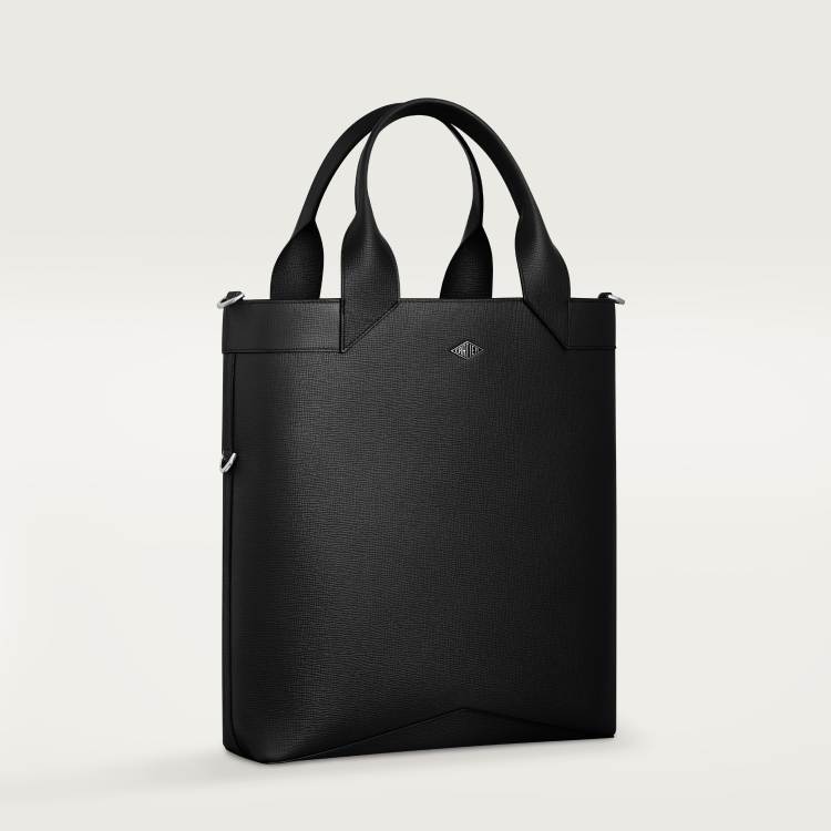 Cartier Losange小号款托特手袋 黑色 小牛皮
